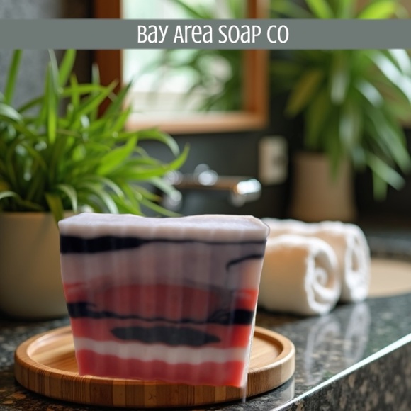 HOT MESS Handcrafted Artisan Soap with Triple Butter, Charcoal, Goat Milk Honey - Picture 1 of 4